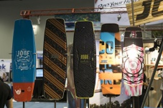 Alliance at the Jobe Surf expo booth