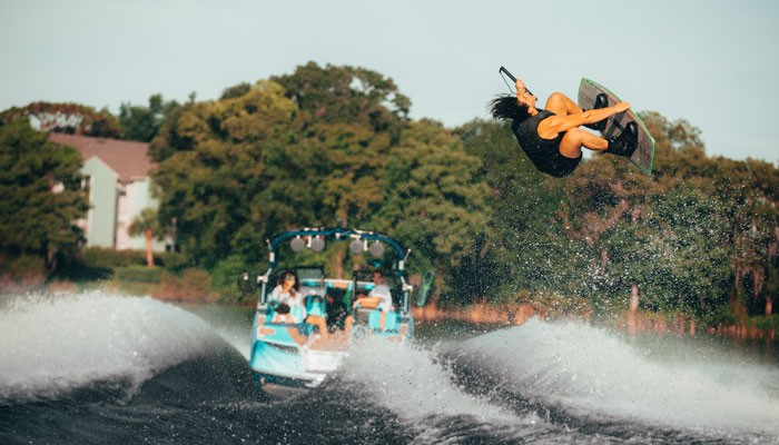 Find the right speed for wakeboarding