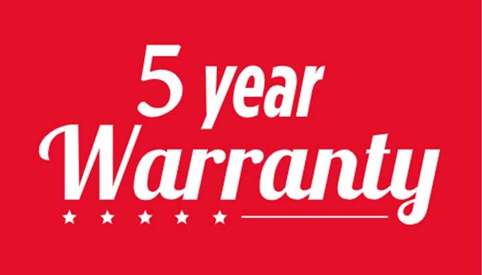 Improved warranty terms