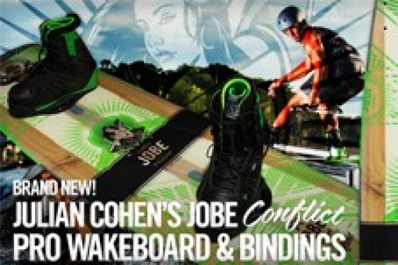 The Jobe Conflict Flex series: a new Jobe pro model by Julian Cohen!
