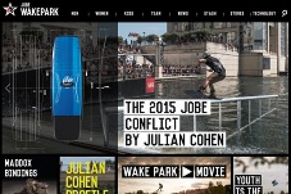 Total make over Jobe Wake Park website