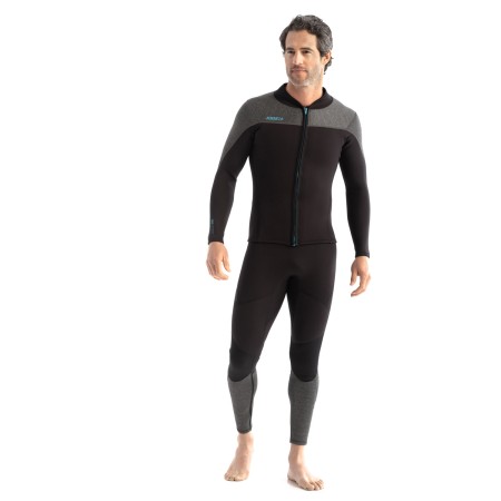 Areyourshop MEN WetSuit Full Body suit Super stretch Diving Suit Swim Surf  Snorkeling L
